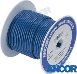 CABLE MARINO 18 AWG (0,8mm²) Azul 152 m