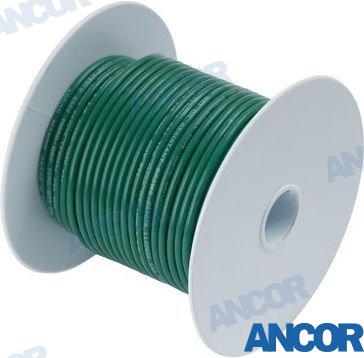 CABLE MARINO 16 AWG (1mm²) Verde - 30 m