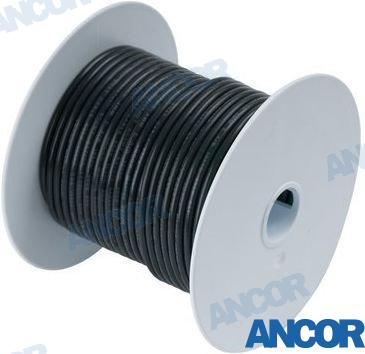 CABLE MARINO 14 AWG (2mm²) Negro - 30 m