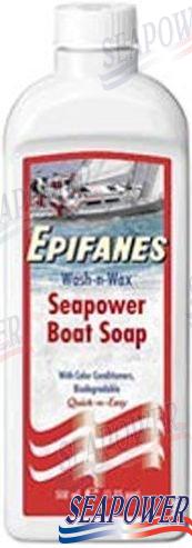 SEAPOWER WASH-N-WAX SOAP 500ML.